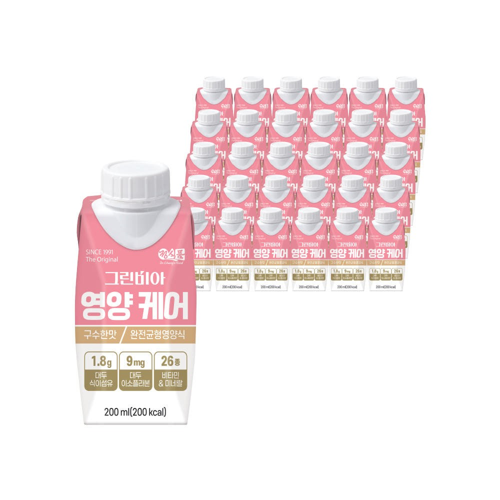 그린비아 영양케어 구수한맛 200ml 30팩