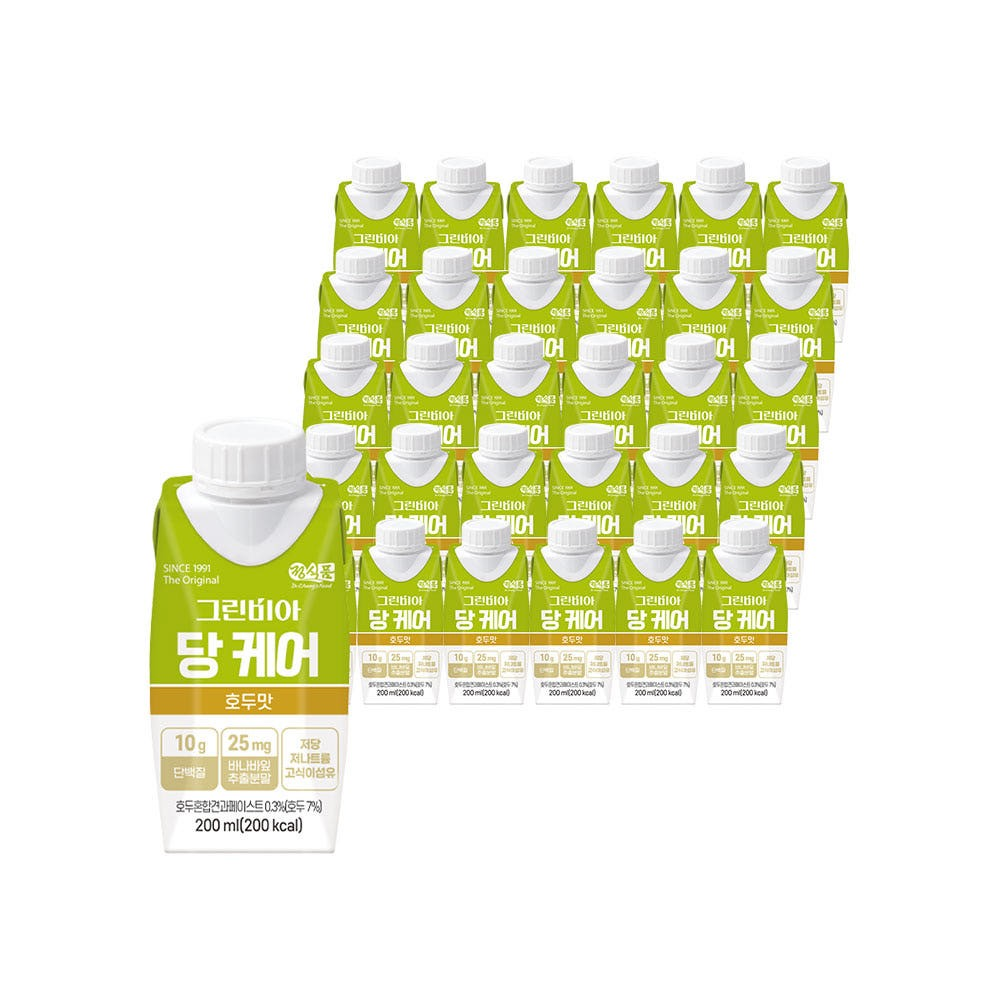 그린비아 당케어 호두맛 200ml 30팩